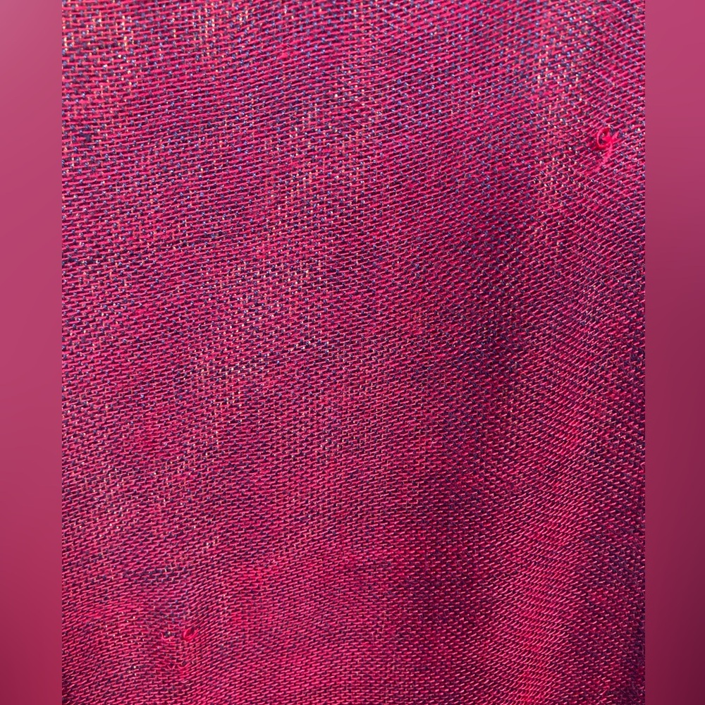 Pashmina Red and Brown Paisley Scarf 100% Pashmina - Picture 7 of 10